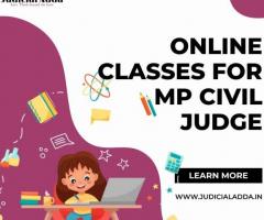Online classes for mp civil judge