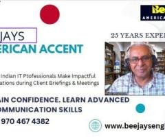 Beejay,s American Accent Master Class for S/W Professionals and AI StartupEntrepreneurs
