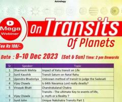 Mega Astrological Webinar on Transit of Planets Part 1 with 11 World Class Astrologers