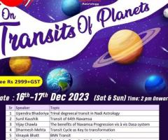 Mega Astrological Webinar on Transit of Planets Part 2 with 10 World Class Astrologers