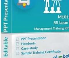 5S PPT Kit for Lean Manufacturing Training