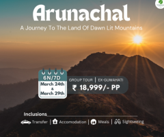 Enchanting Arunachal Pradesh Tour Package: Discover Unseen Treasures | Tripoventure