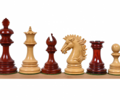 Alexandria Luxury Staunton Chess Pieces Only Set - 1