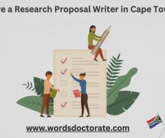 Hire a Research Proposal Writer in Cape Town