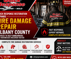 24/7 Fire Damage Repair Albany County – Restore Your Property Faster