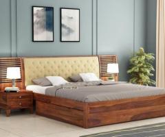 Transform Your Bedroom with Wooden Street's Double Beds