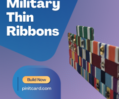 Military Thin Ribbons