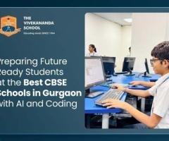 Preparing Future Ready Students at the Best CBSE Schools in Gurgaon with AI and Coding