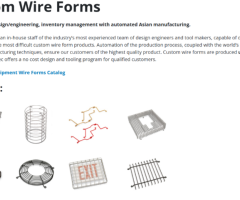 Custom Wire Forms Manufacturer | Engineered Wire Parts – GardTec