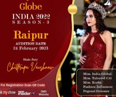 RAIPUR Get ready for MISS SUPERMODEL GLOBE, INDIA 2022 SEASON 3