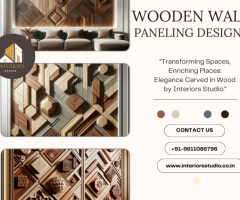 Transform Your Space with Wooden Wall Paneling Design | Interiors Studio