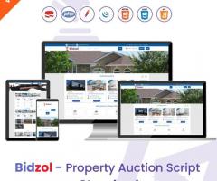 Best Advanced Property Online Auction PHP Script  - Scriptzol