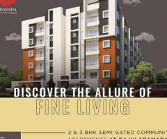2&3BHK Flats for Sale in Gajularamaram | Elite Home's by Adasada