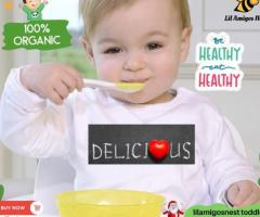 Lilamigos Nest: Wholesome Delights for Tiny Tummies – Homemade Organic Baby Food for Happy Toddlers
