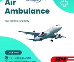Angel Air Ambulance Guwahati has Organized Plenty of Non-Discomforting