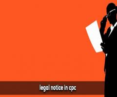 Legal Notice In Cpc