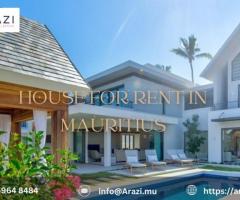 Find the Luxury House for Rent in Mauritius | Arazi