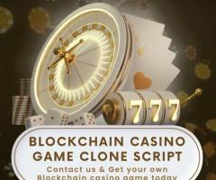 Blockchain-Powered Casino Game Clone script: The Future of Crypto Gambling