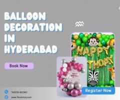 Grab Best Balloon Decoration in Hyderabad