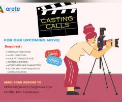 Casting calls at Arete production