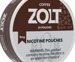 Strong ZoltUSA Mint 15Mg Nicotine Pouches.