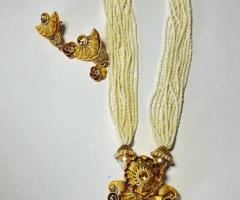 Buy Brass Necklace Set with Earring in Lucknow city - Akarshans