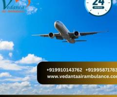 Take Vedanta Air Ambulance from Kolkata with Splendid Medical Care