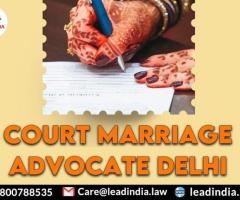 Lead India | court marriage advocate delhi
