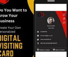 Make an Amazing Digital Visiting Card with ConnectvithMe