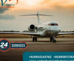 Take Vedanta Air Ambulance from Patna with Dedicated Medical Professionals - 1