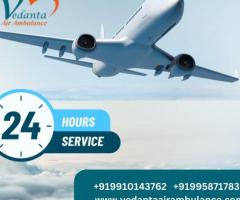 Vedanta Air Ambulance from Kolkata – Secure and Rapid