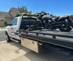 Swift Motorcycle Towing: Your Nearby Rescue Team!