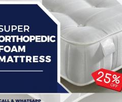 Super Orthopaedic Foam Mattress