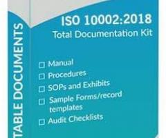 ISO 10002 Documents