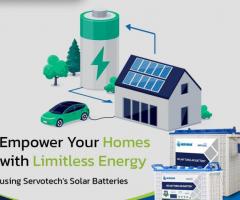 Servotech's Solar Battery