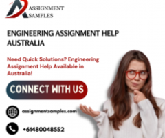 Need Quick Solutions? Engineering Assignment Help Available in Australia!