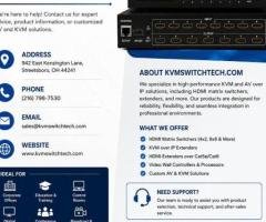 HDR8x8S 8x8 HDMI Matrix Router