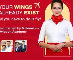 Unleash the Power of Air Hostess Classes with Expert Guidance by Millennium Aviation