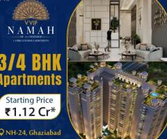 Vvip Namah Explore  3Bhk &4bhk Apartment in NH24, Ghaziabad