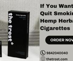 Hemp Cigarettes | Buy Herbal Cigarettes Online - The Trost– The Trost