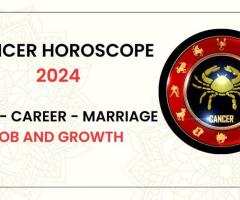 Cancer horoscope 2024 - Love - Career - Marriage - Job and Growth