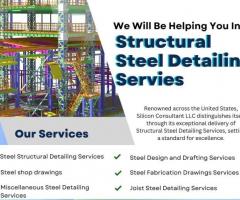 Experience excellence with our Structural Steel Detailing Services in New York, USA.