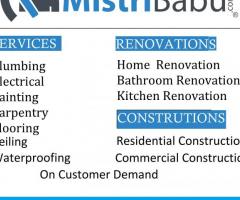 Plumber, Electrician, Painter, Carpenter, Masonry, Renovation, Services in Ranchi