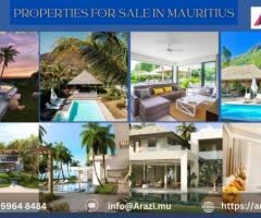 Discover Your Dream Property in Mauritius: Explore Our Listings with Arazi