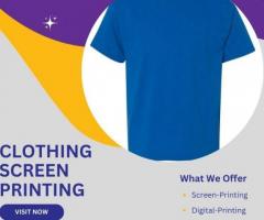 Expert Clothing Screen Printing Services - Almighty Embroidery