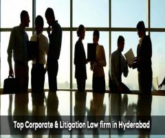 Top Corporate & Litigation Law firm in Hyderabad