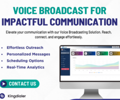 DIALER KING - Elevate Your Communication with Voice Broadcasting
