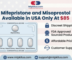 MTP Kit - Mifepristone and Misoprostol Available in USA Only At $85