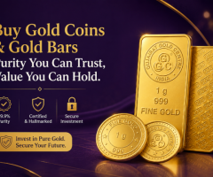 Buy Premium Gold Coins and Gold Bars online in india