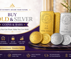 Buy Premium Gold & Silver Coins and Bars in Ahmedabad